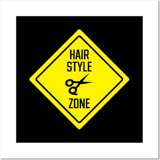 Hair Style Zone Posters and Art